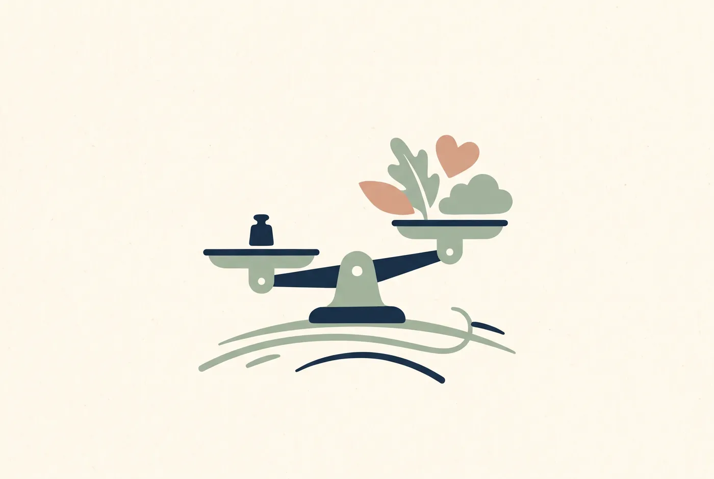 Illustration of a balance scale