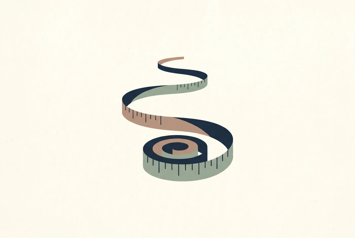 Illustration of a measuring tape